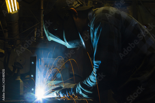 welder at work