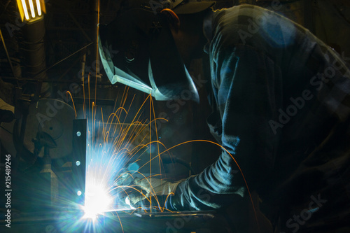 welder at work