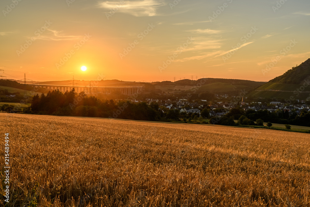 Obraz premium goldener Sommer