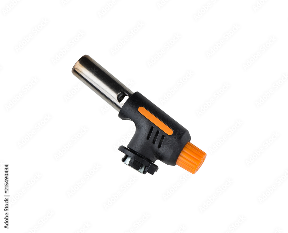 blowtorch on isolated white background
blowtorch on isolated white background