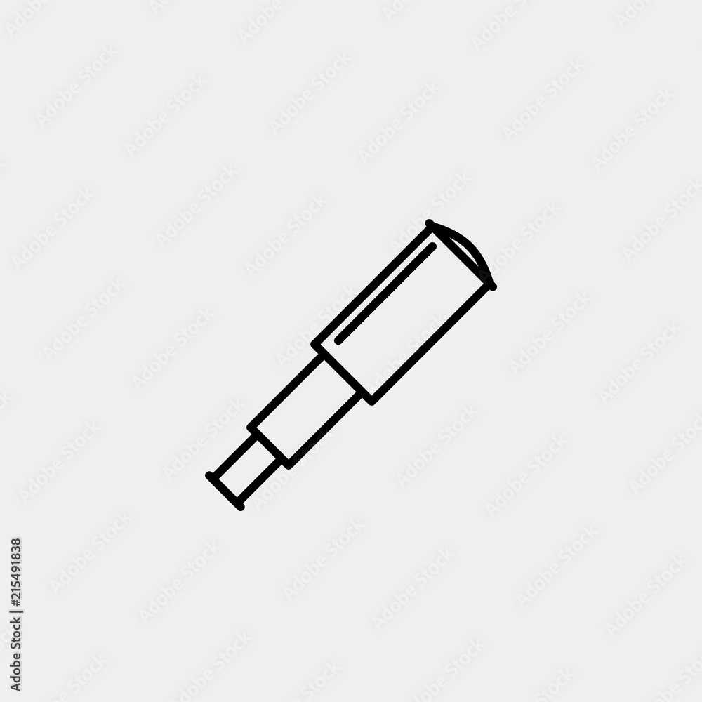 Telescope Icon Vector Telescope Icon Vector