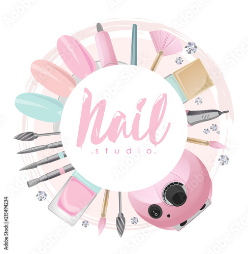 Nail studio logo