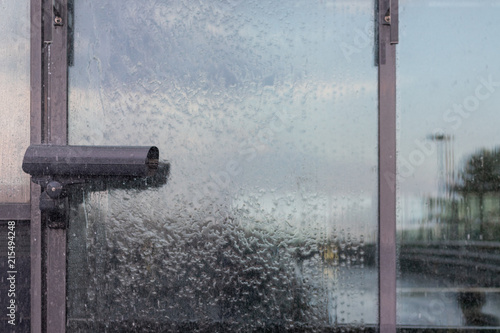 CCTV im Regen