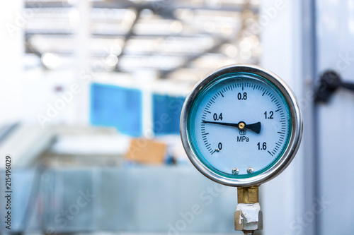 Quadro em tela The pressures gage