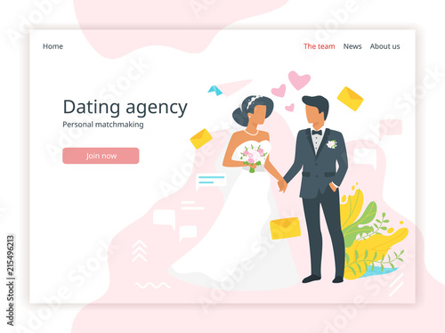 bridal agency homepage