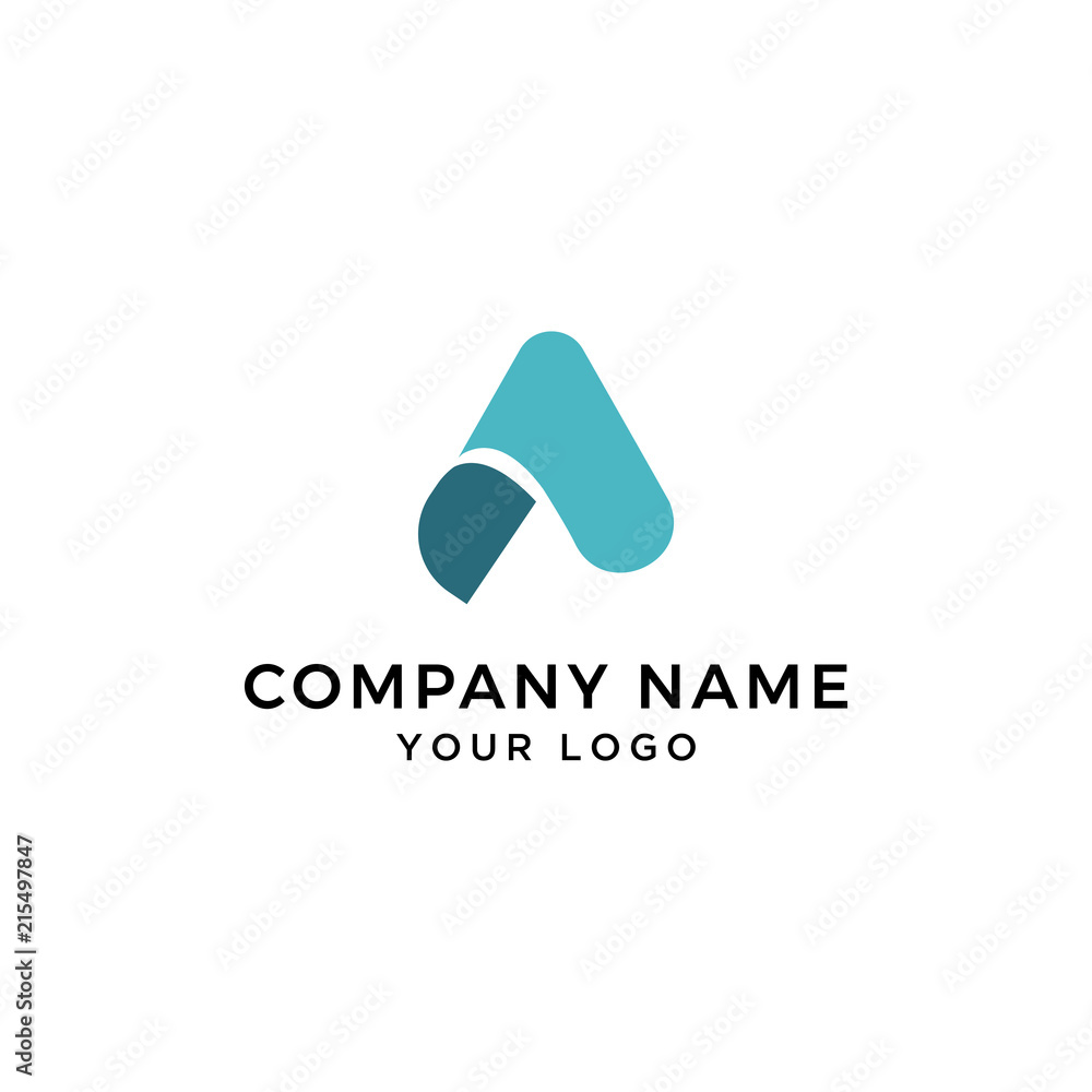 Logo Design Letter A Vector graphic Creative line Alphabet symbol P and A Logo Design Letter A Vector graphic Creative line Alphabet symbol P and A