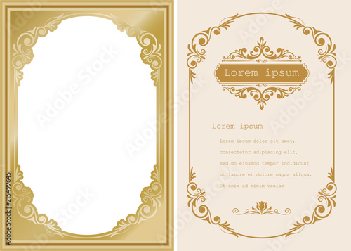 premium invitation or wedding card
