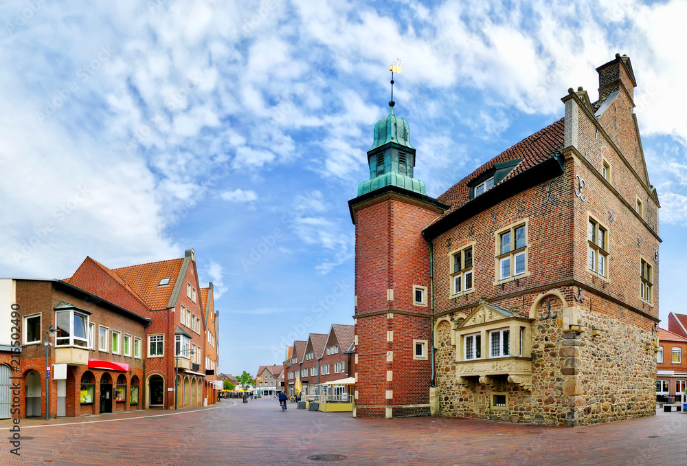 Fototapeta premium Historisches Rathaus Meppen