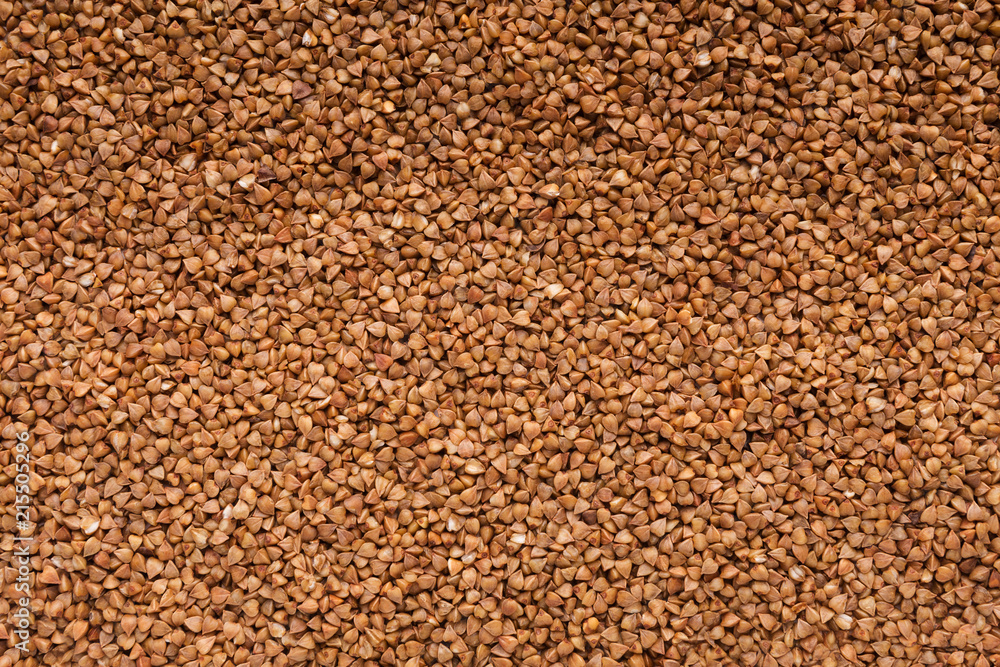 Uncooked buckwheat texture Uncooked buckwheat texture
