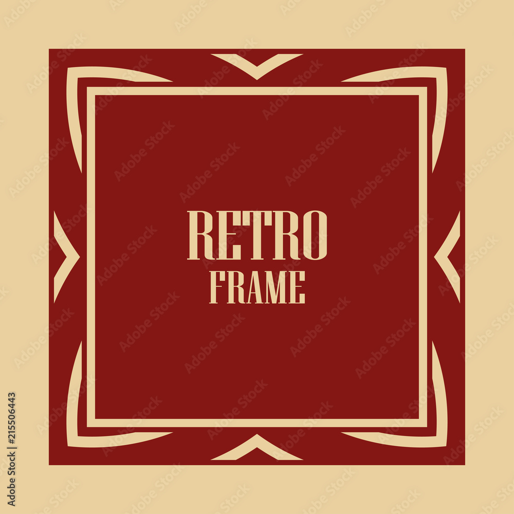 Art Deco Frame Art Deco Frame