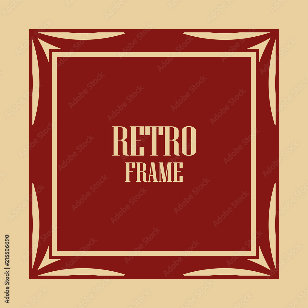 Art Deco Frame Art Deco Frame