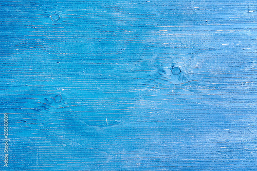 Old vintage blue wooden background. Background