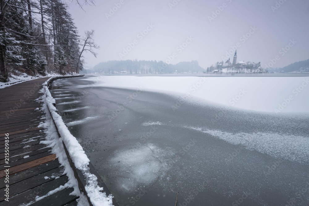 Obraz premium LAKE BLED, SLOVENIA