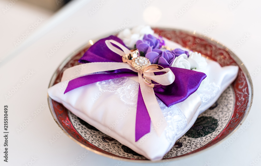 Wedding accessories in the registry office Wedding accessories in the registry office