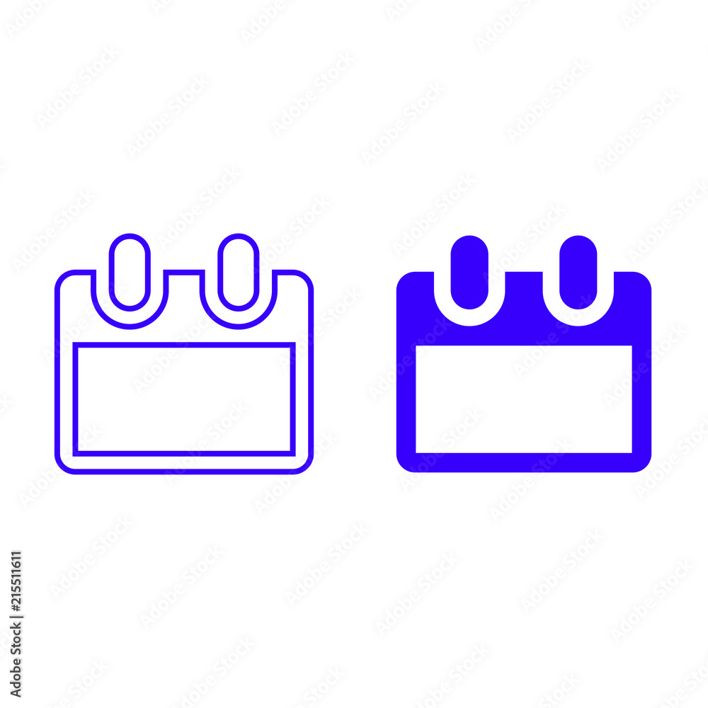 Calendar vector icon isolated on background. Trendy sweet symbol. Logo illustration Calendar vector icon isolated on background. Trendy sweet symbol. Logo illustration