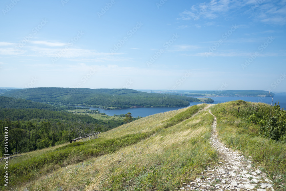 Fototapeta premium Molodetskiy Kurgan. Attraction of the Samara region