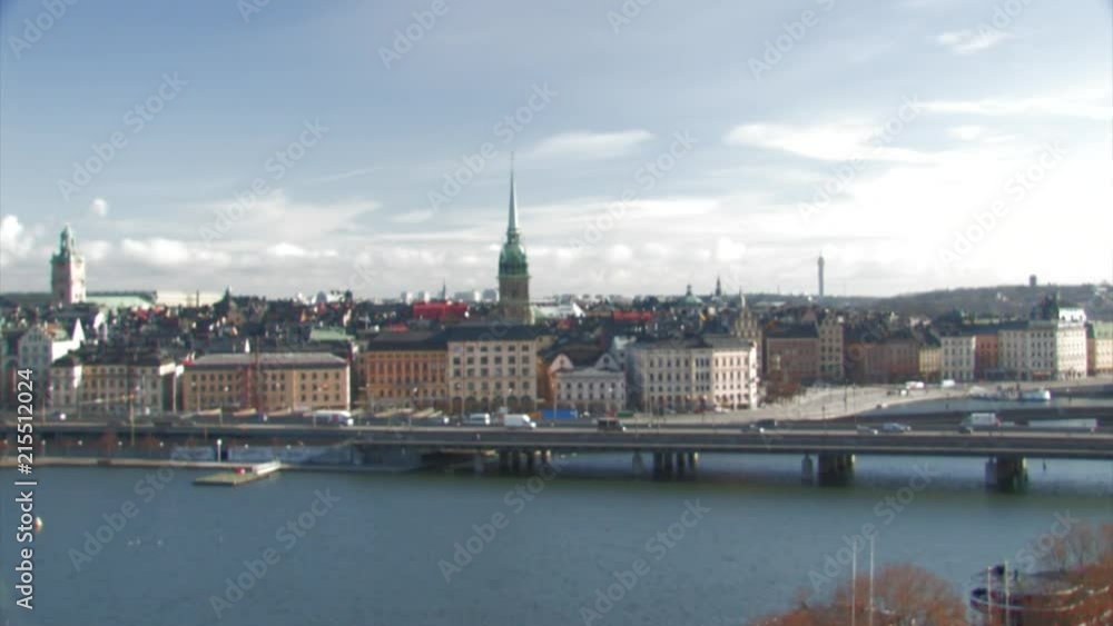 Stockholm's Old Town And Coastline Stockholm's Old Town And Coastline