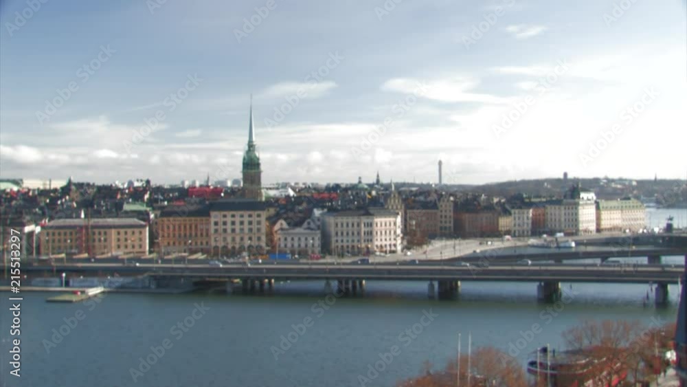 Stockholm's Old Town And Coastline Stockholm's Old Town And Coastline