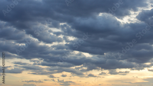 Overcast skies