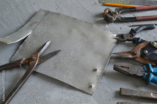 Φωτογραφία Tools for manual metal working.