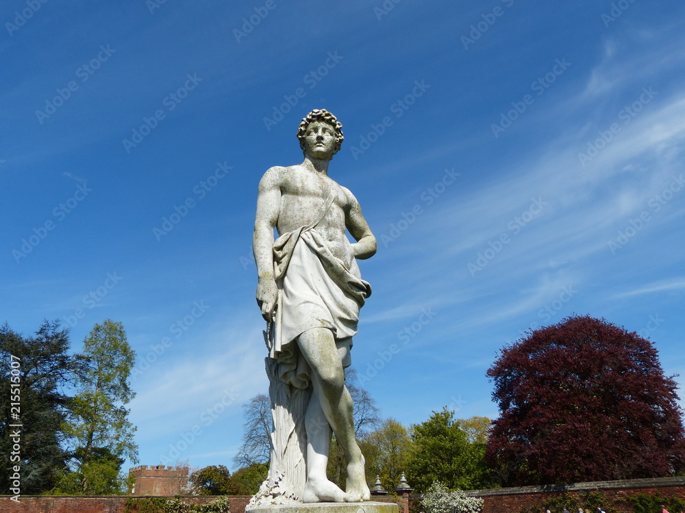 Hampton Court Statue in the gardens Hampton Court Statue in the gardens