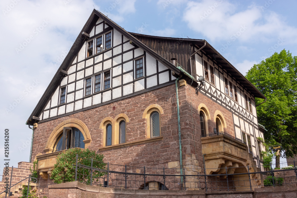 Fototapeta premium Auf der Wartburg in Eisenach, Thüringen