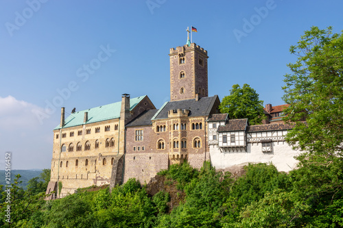 Obraz na płótnie Die Wartburg in der Lutherstadt Eisenach, Thüringen w salonie