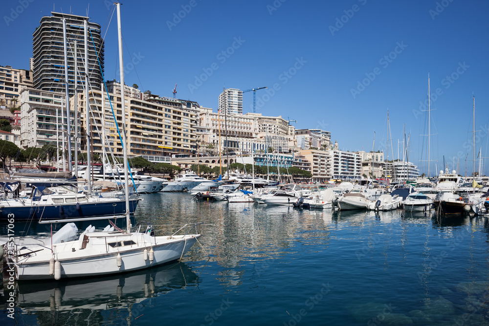 Principality Of Monaco From Port