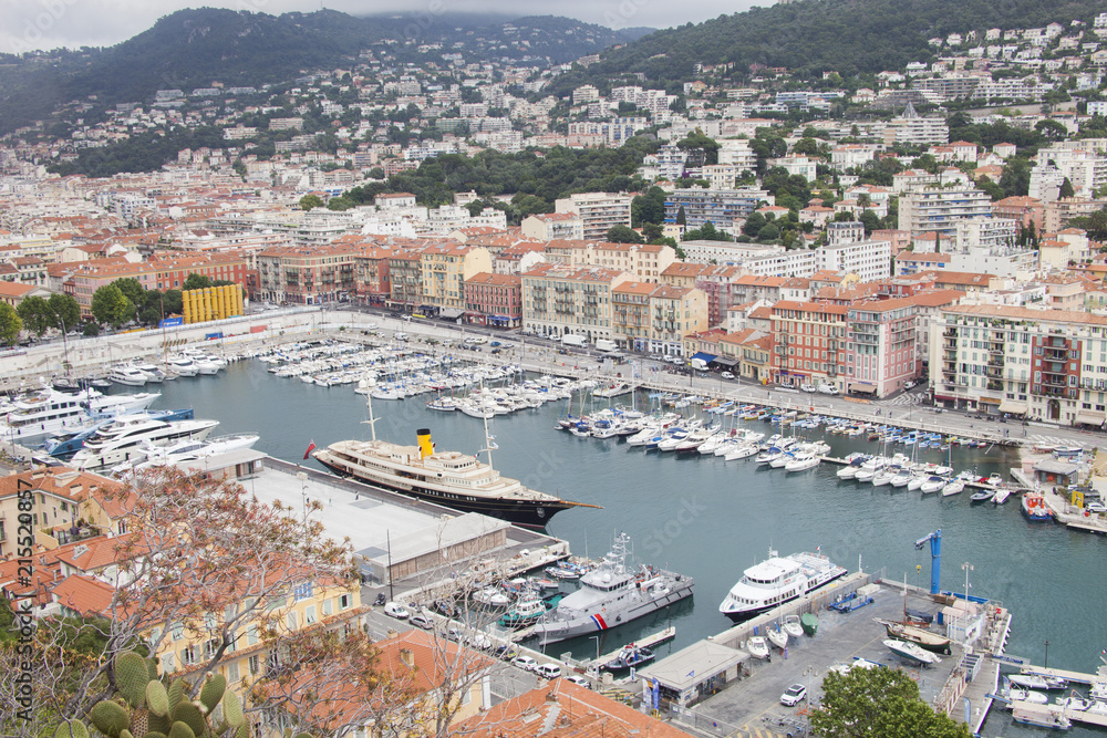 Francia,Nizza,il porto turistico.