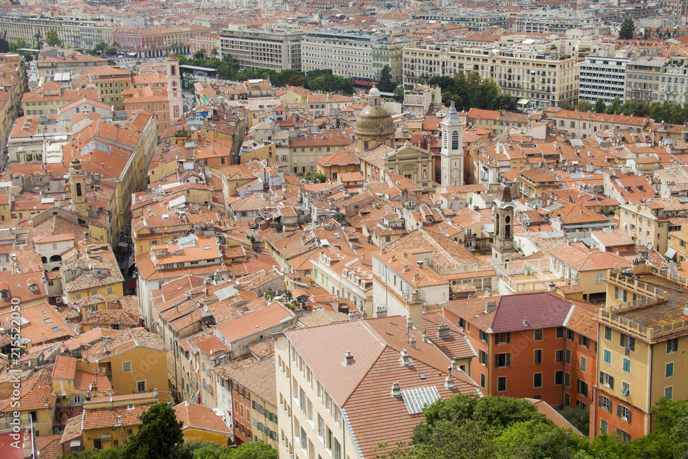 Francia,Nizza,centro storico della città.