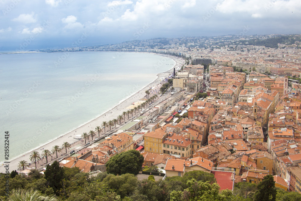 Francia,Nizza,veduta della città.
