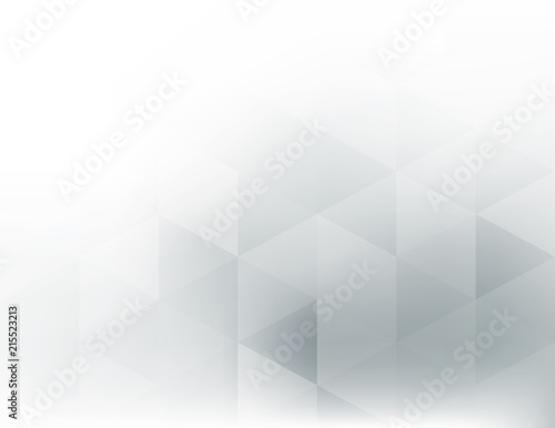 Abstract soft background with gray triangles on a white. Black-and-white vector graphic pattern
