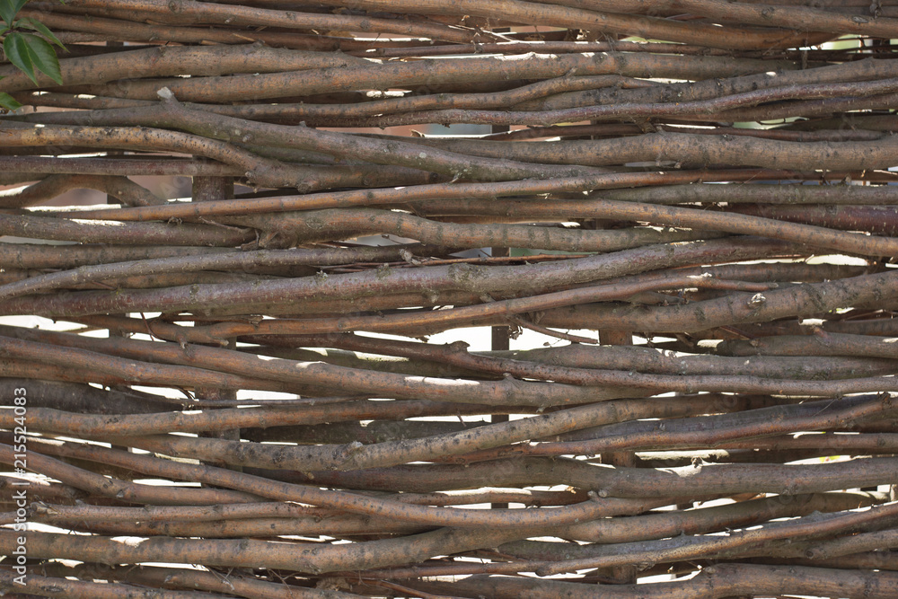 Organic woven willow wicker fence panel suitable for crafts, picnic or gardening background. Organic woven willow wicker fence panel suitable for crafts, picnic or gardening background.
