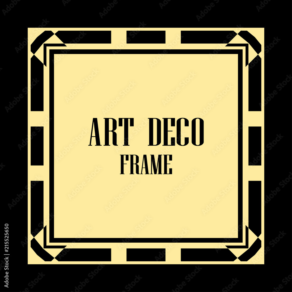 Art Deco Frame Art Deco Frame