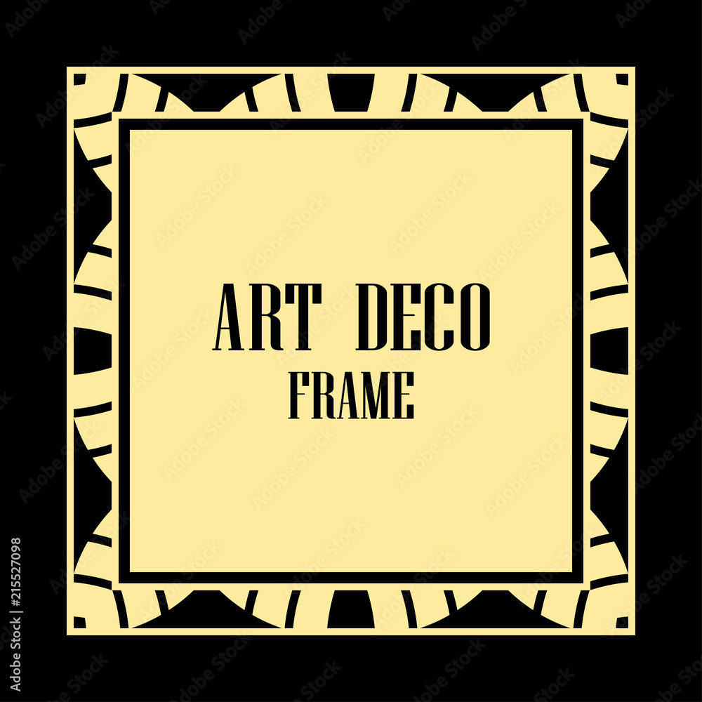 Art Deco Frame Art Deco Frame