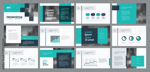 business presentation template design and page layout design for brochure ,annual report and company profile , with info graphic elements 