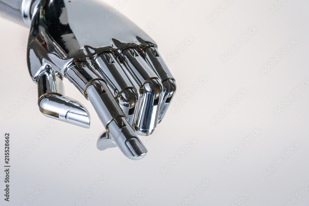 metal robot hand Stock Photo Adobe Stock