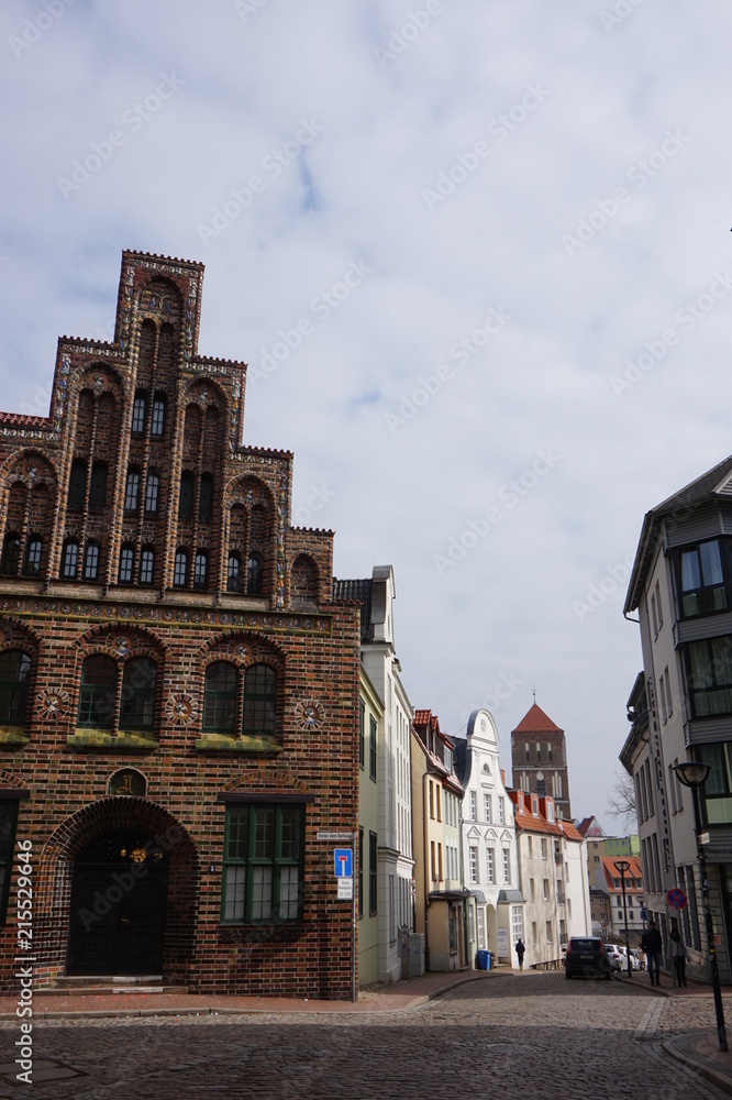 rostock city center, germany