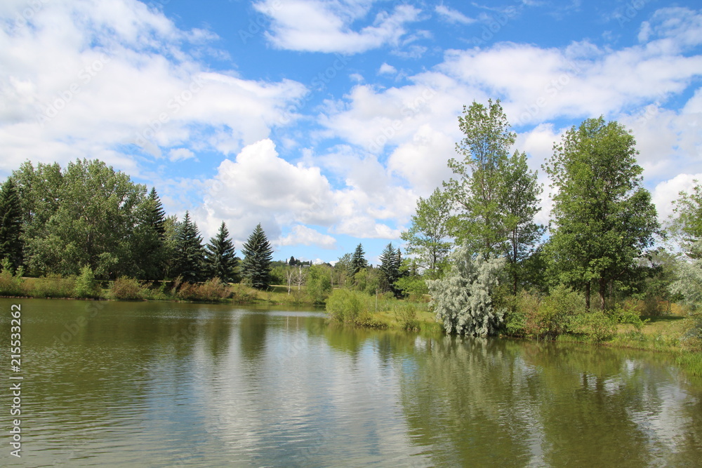 Calm Lake, Rundle Park, Edmonton, Alberta