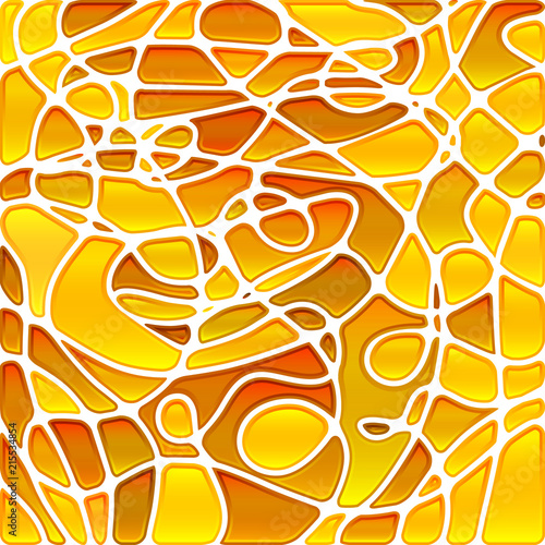 abstract vector stained-glass mosaic background photo