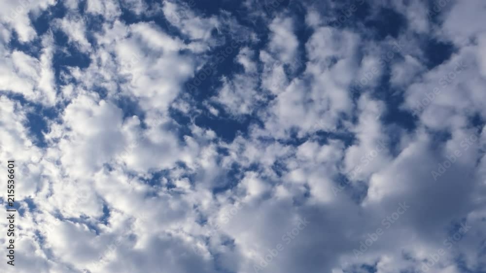 White Clouds Flying On Blue Sky White Clouds Flying On Blue Sky