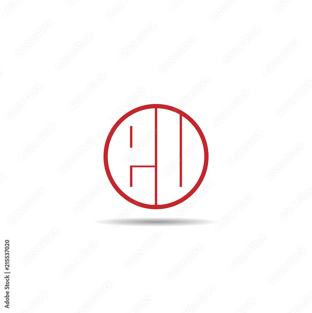 Initial Letter EU Logo Template Design Initial Letter EU Logo Template Design