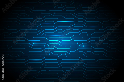 Circuit abstract technology background design for business.