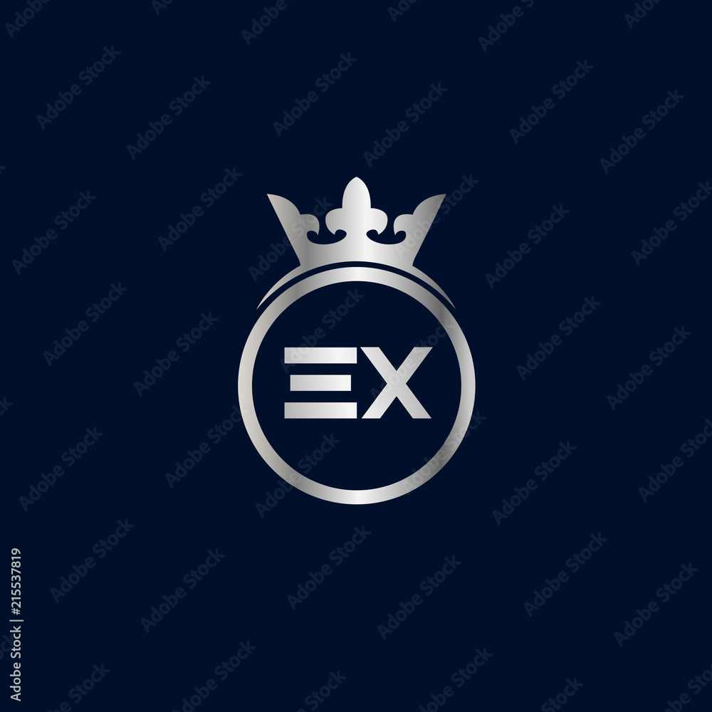 Initial Letter EX Logo Template Design Initial Letter EX Logo Template Design