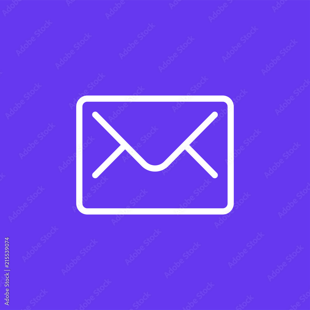 Mail vector icon isolated on background. Trendy sweet symbol. Logo illustration Mail vector icon isolated on background. Trendy sweet symbol. Logo illustration