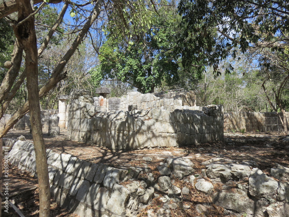 Fototapeta premium Myan Ruins Cancun Mexico