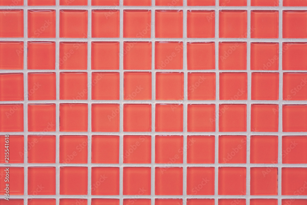 Fototapeta premium Pearl tiles. Closeup photo of Mother of pearl mosaic tiles.