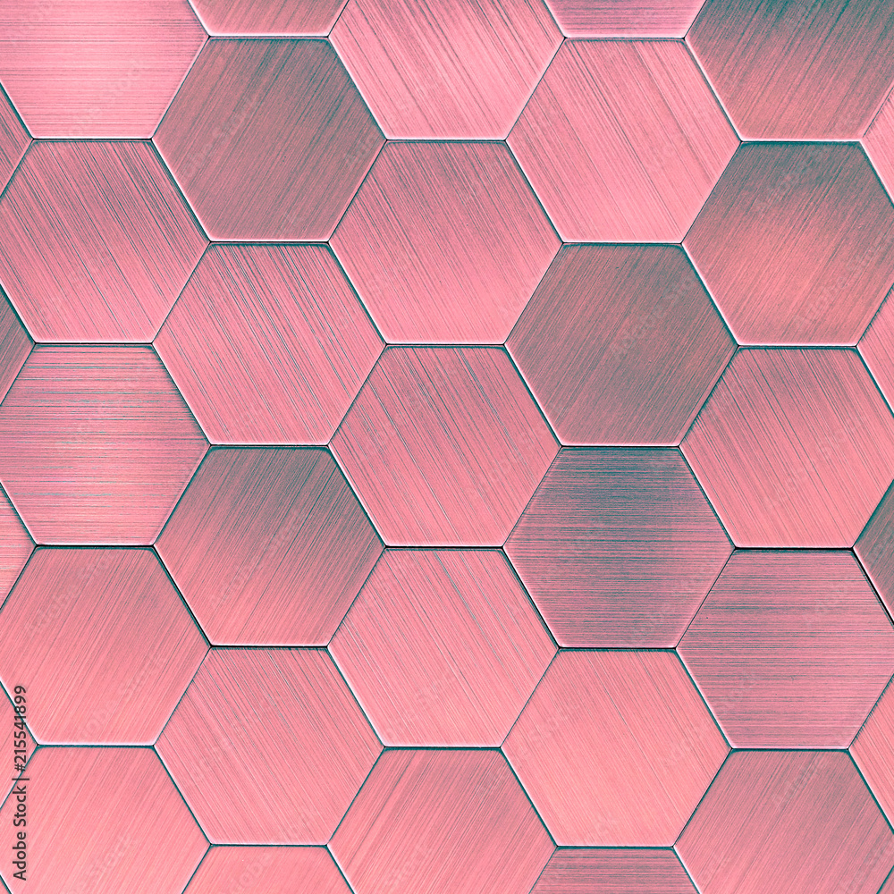 Abstract silver metal background. Geometric hexagons. Abstract silver metal background. Geometric hexagons.