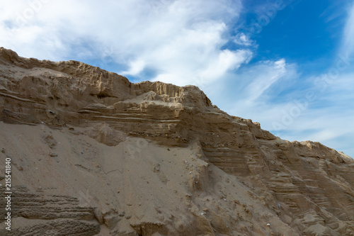 Sand background texture.