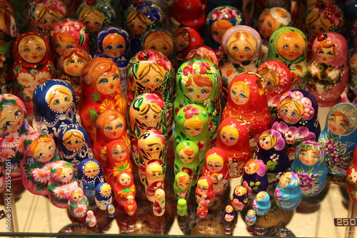 Russian nesting dolls, matryoshka.  © sky1793